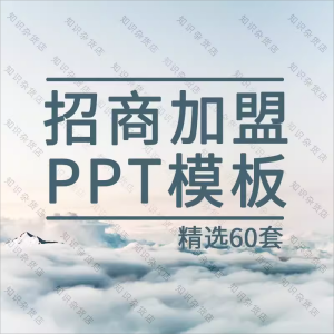 招商经营方案项目加盟引资合作商务融资创业计划通用PPT模板