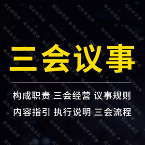 上市公司三会议事规则制度规范管理公司治理方案股东会董事会