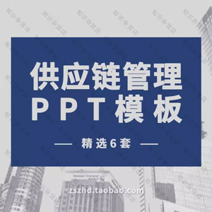 企业生产供应链管理案例培训PPT模板电子商务物流运输供应链分析